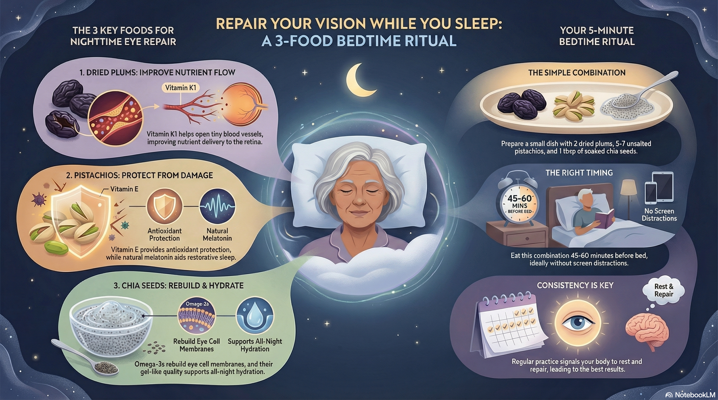 Bedtime Vision Repair Infographic